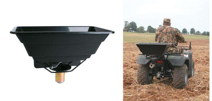 Misc. Accessories Moultrie Enterprises Ready Series ATV FOOD PLOT SPREADER • Model: Ready Series